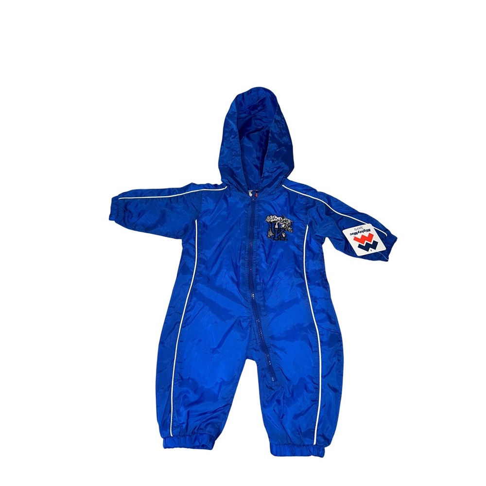 University of Kentucky One Piece Zip Hooded Outfit Bodysuit Size 6/9 Months New
